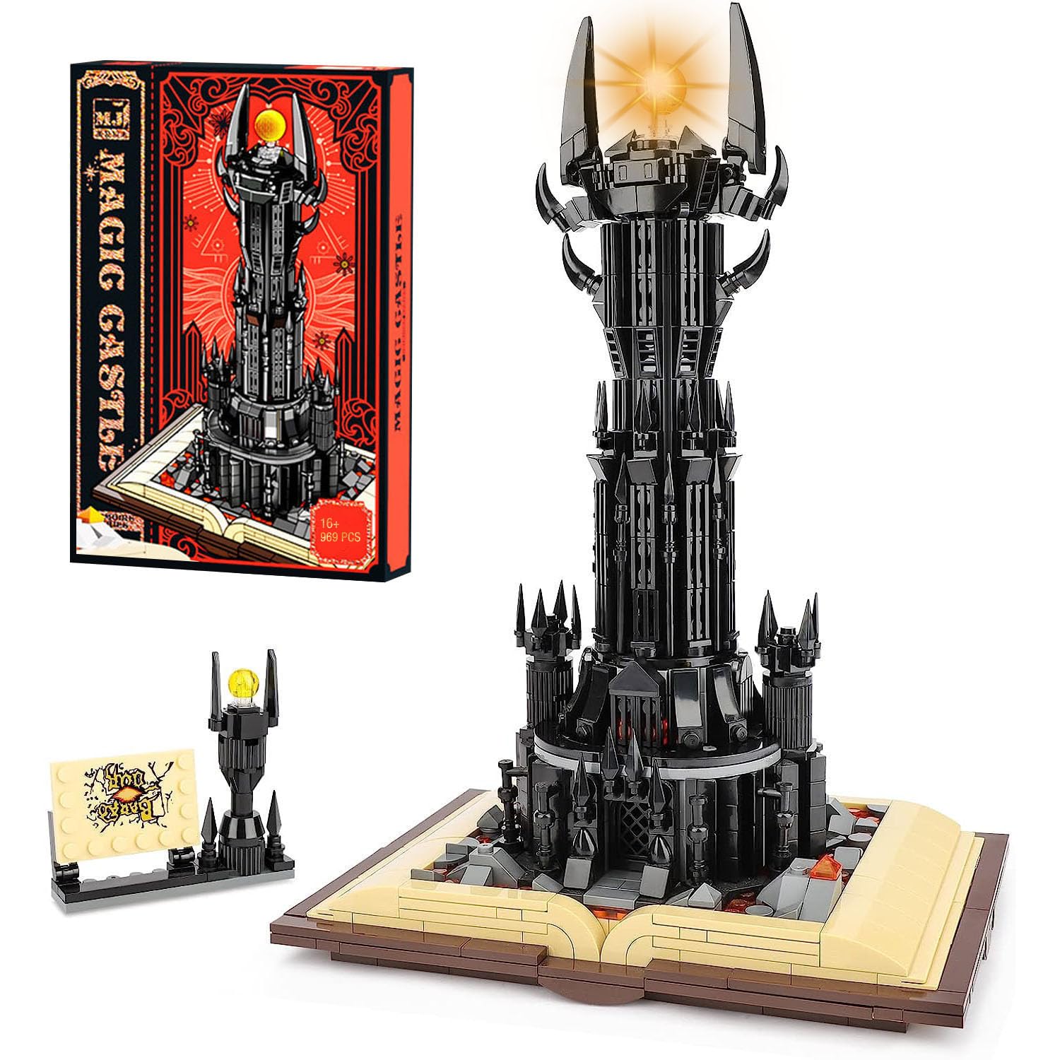 Ideas Architecture Bausteine Set 969 Teile – Kompatibel mit Großen Marken für Teenager 16+ & Erwachsene